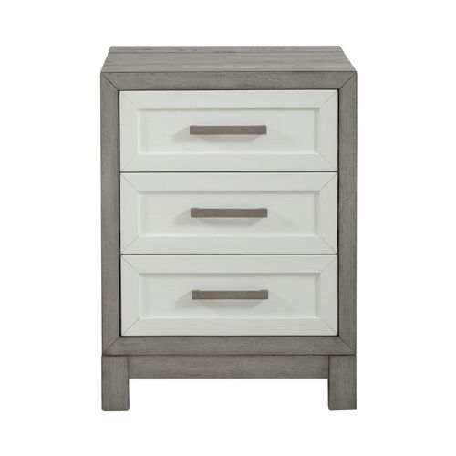 Palmetto Heights 3 Drawer Chair Side Table