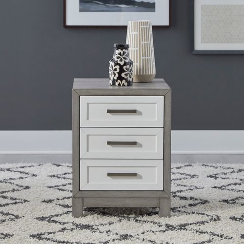 Palmetto Heights 3 Drawer Chair Side Table