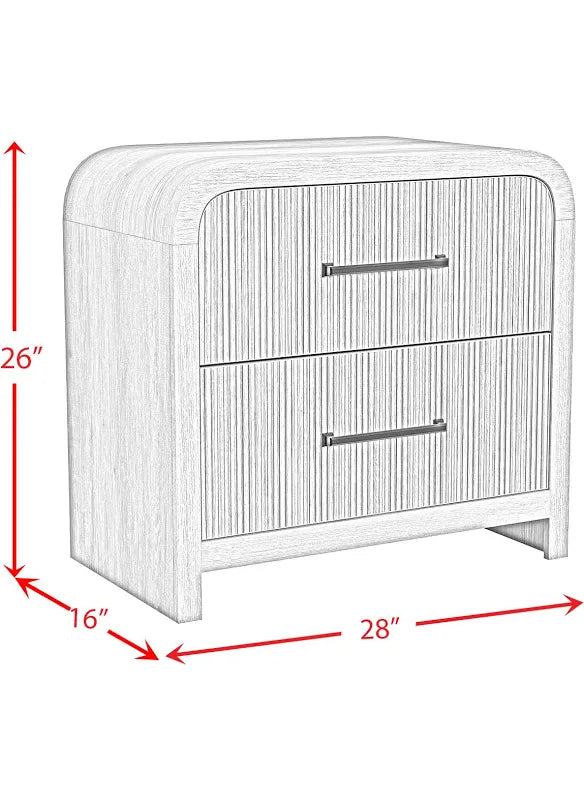 Barrow Natural Nightstands