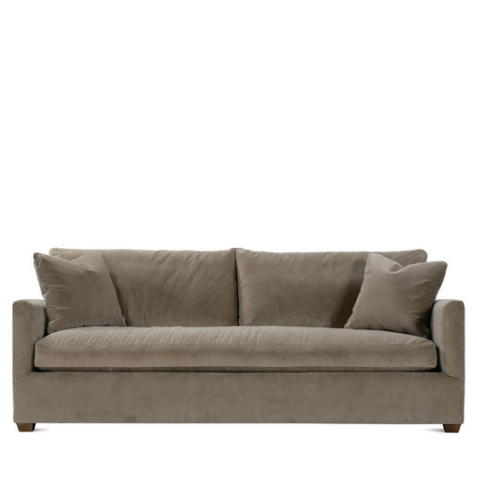 Lilah Velvet Sofa 1165 “89” Fawn Brushed Velvet