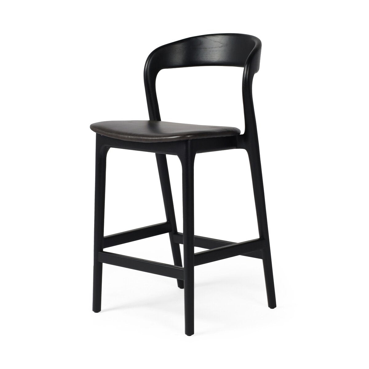 Amare Four Hands Black Counter Stool