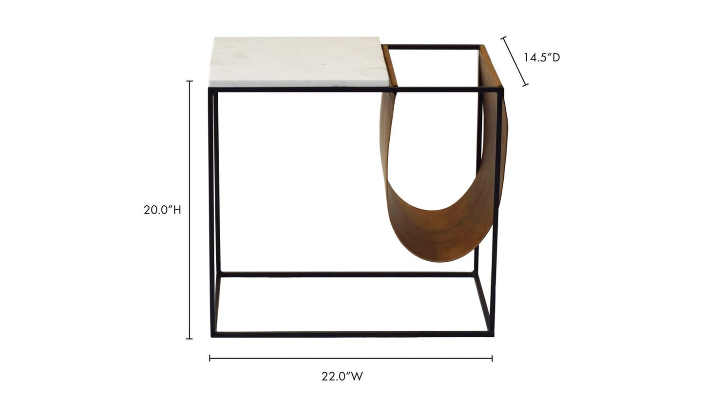 Cave Magazine Rack Brown