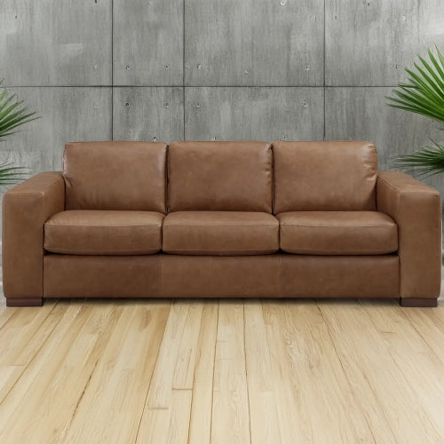 Leather Italia Queen Sleeper Sofa