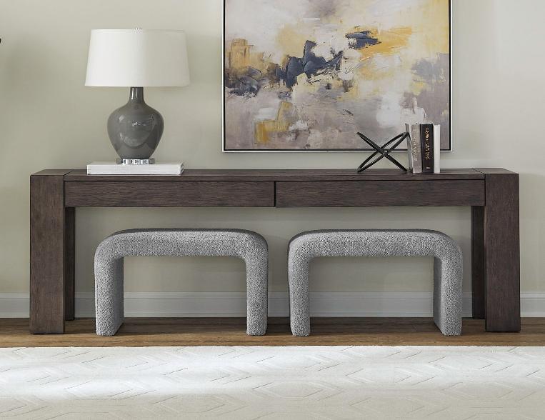 Liberty Console Table With 2 Stools