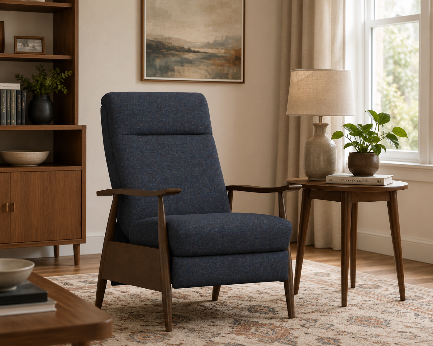 Push Back Arn Chair