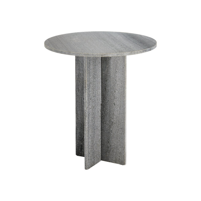 Curry and Company Marble Accent Table