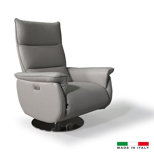 Bellini Aston  Power Recliner Full Grain Leather