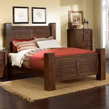 Progressive Solid Wood Trestle King Bed
