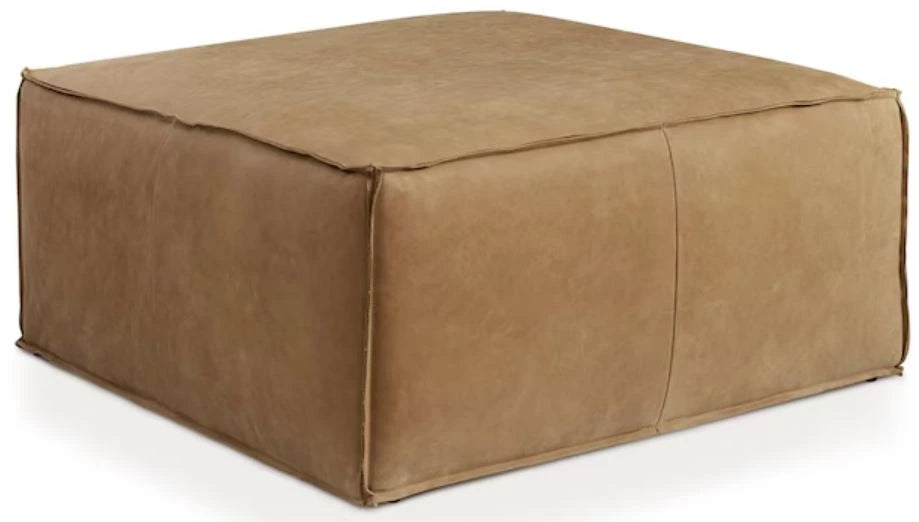 Rhonda Leather Ottoman