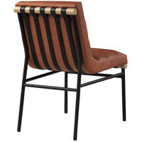 Cognac Leather Dining Chair