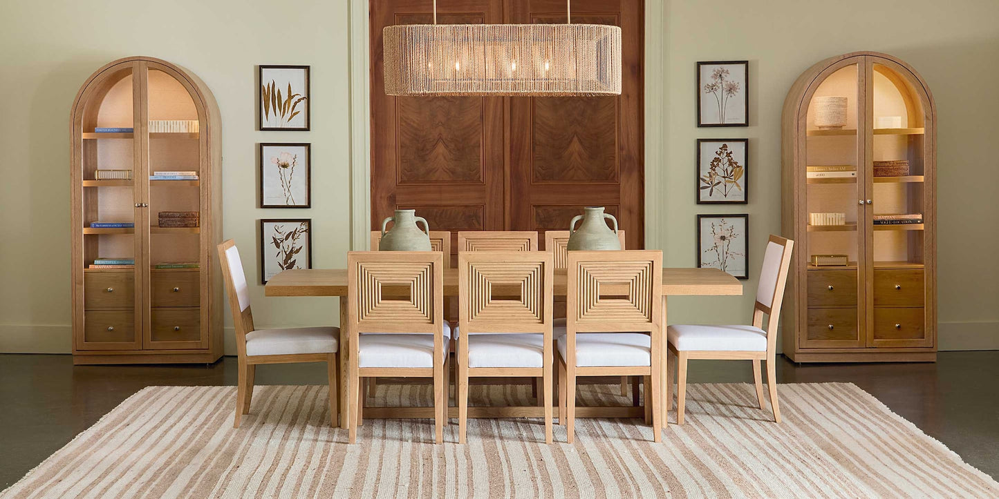 Bassett Arched Cabinet