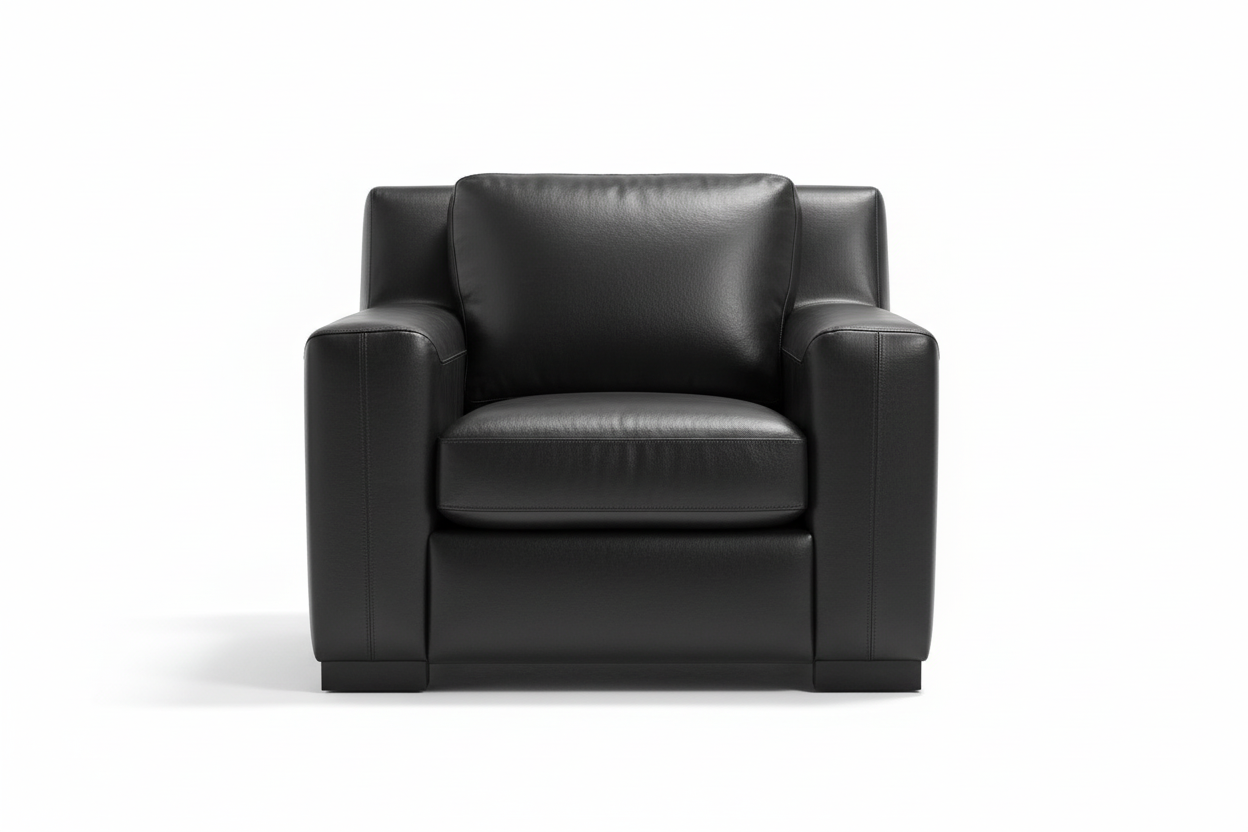 Retro Bomber Black Chair