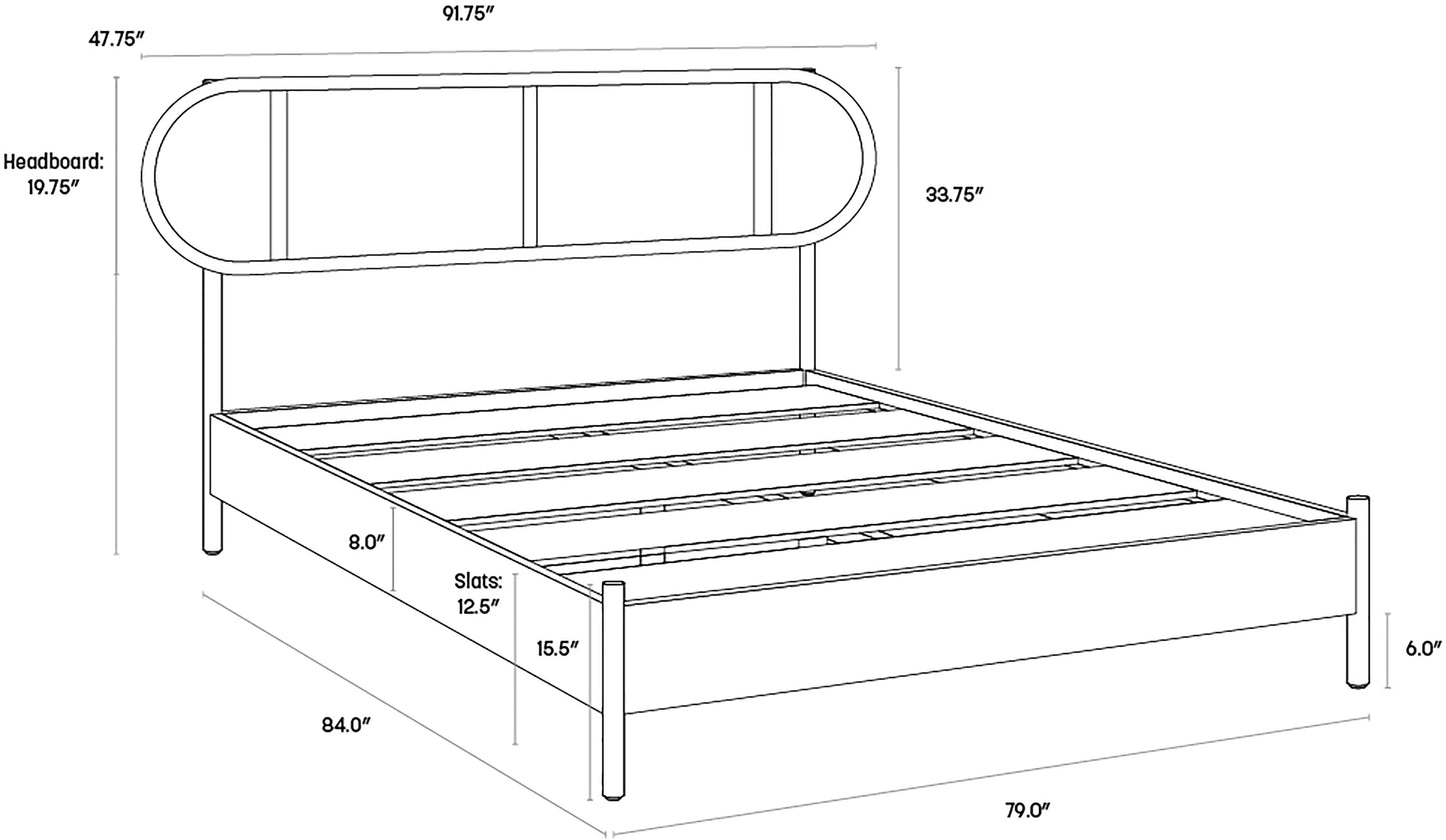 Rotan King Size Bed