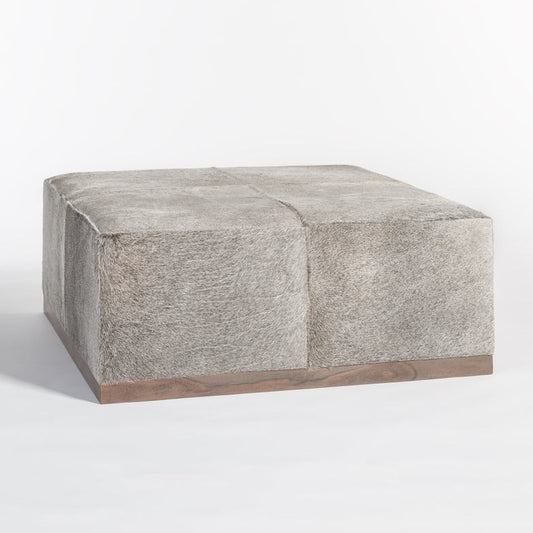 Felix Leather Ottoman