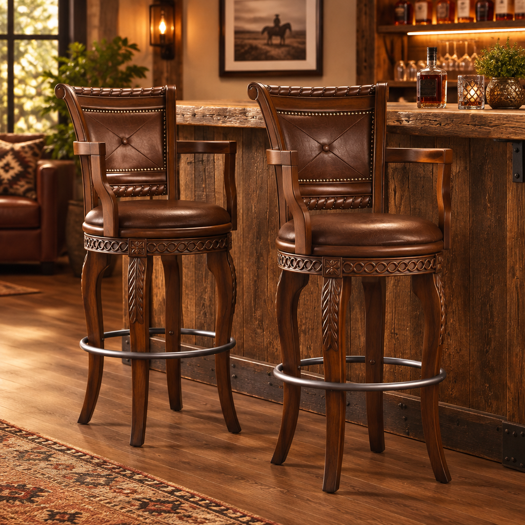 Antoinette Swivel Bar Stool