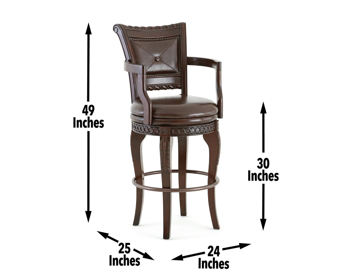 Antoinette Swivel Bar Stool