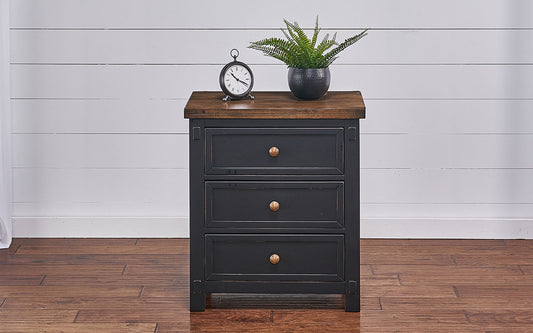 A America Stormy Ridge 3 Drawer Nightstand