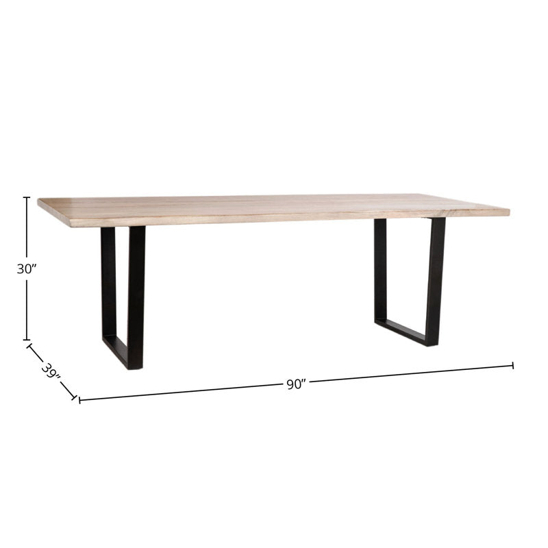 Dovetail Live Edge Dining Table