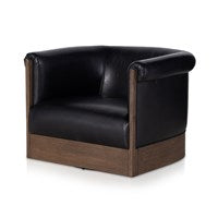 Colby Swivel Leather Chair