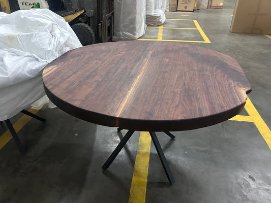 Heartwood 48 Round Black Walnut