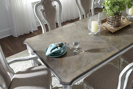 Liberty Magnolia Manor Rectangular Dinning Table in Weathered Bisque