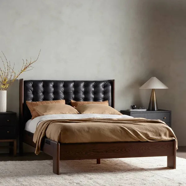 Halston Queen Bed Four Hands