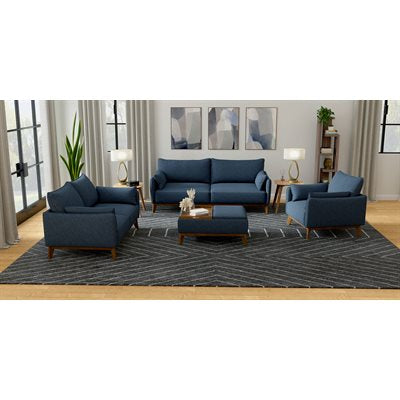 Navy Modern Sofa