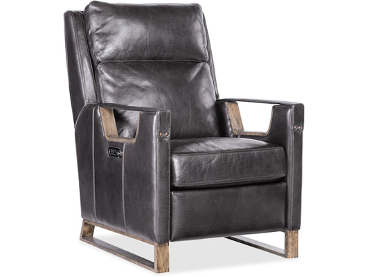 Hooker Furniture Living Room Relic Power Recliner with Power Headrest