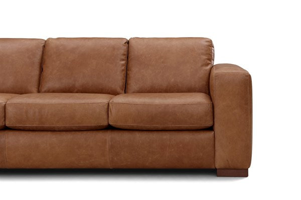 Leather Italia Queen Sleeper Sofa