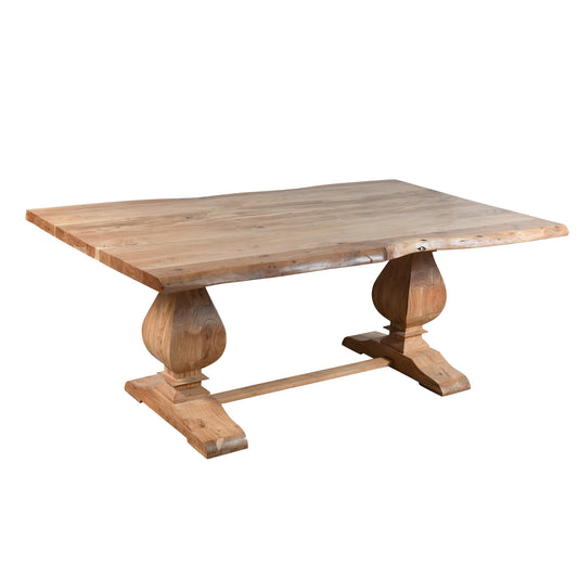 Live Edge Natural Wood Table