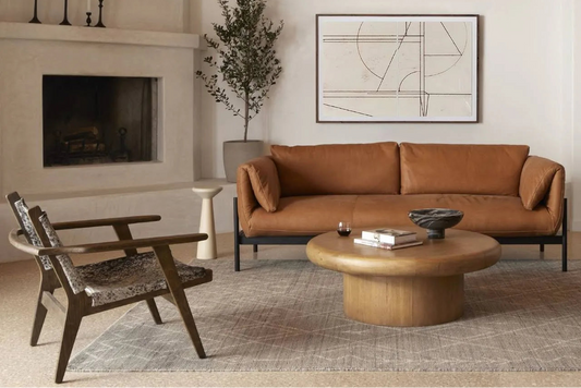 Four Hands Jenkins Leather Sofa