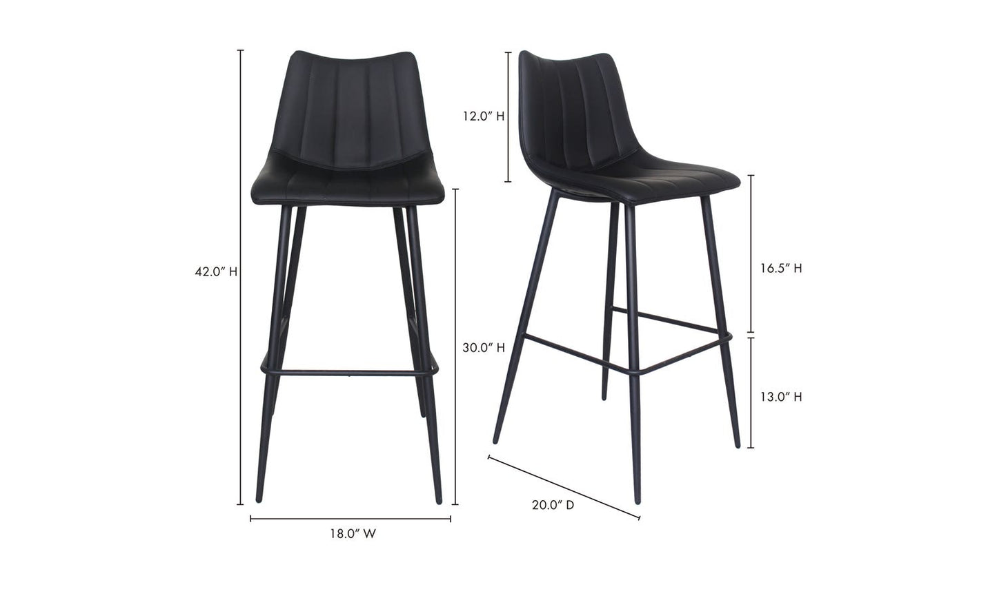 Moe’s Alibi Bar Stool’s in Black