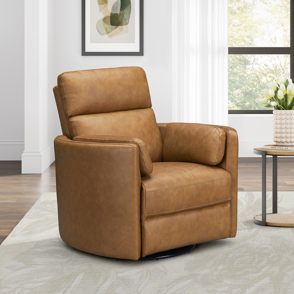 Parker Leather Camel Chair