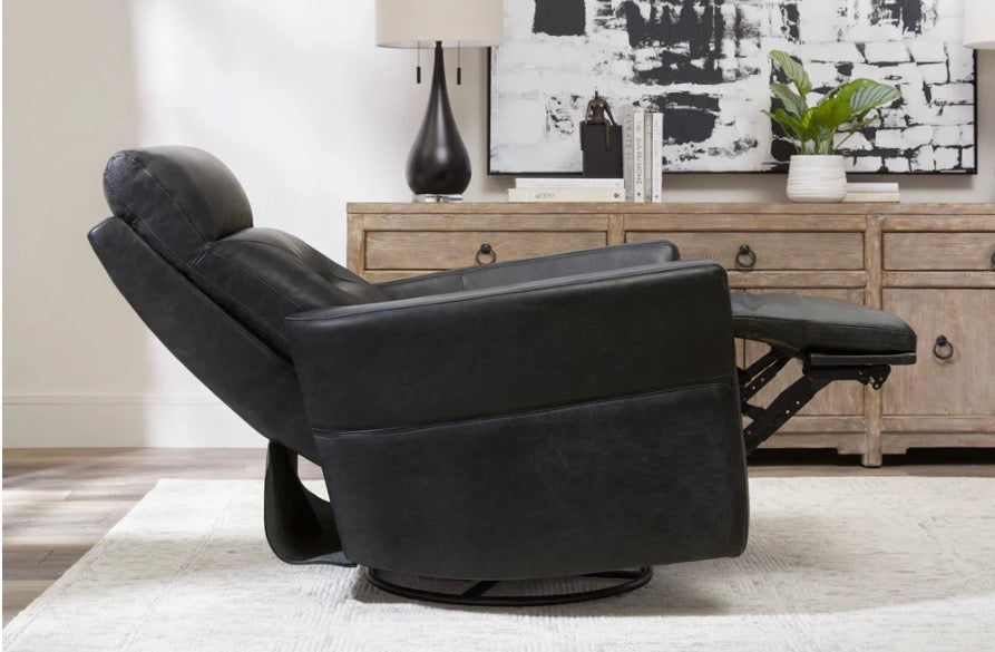 Parker Leather Swivel Chair
