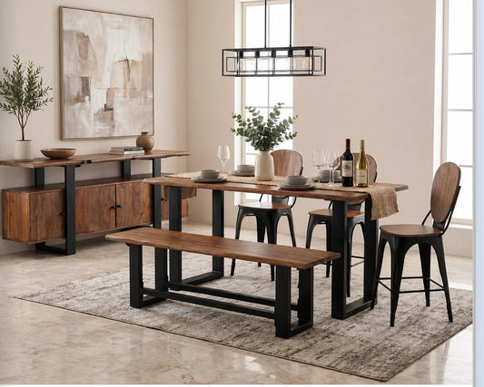 Live Edge Counter Table/Bench