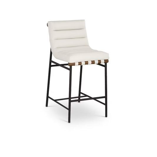 Vegan Cream Counter Stools