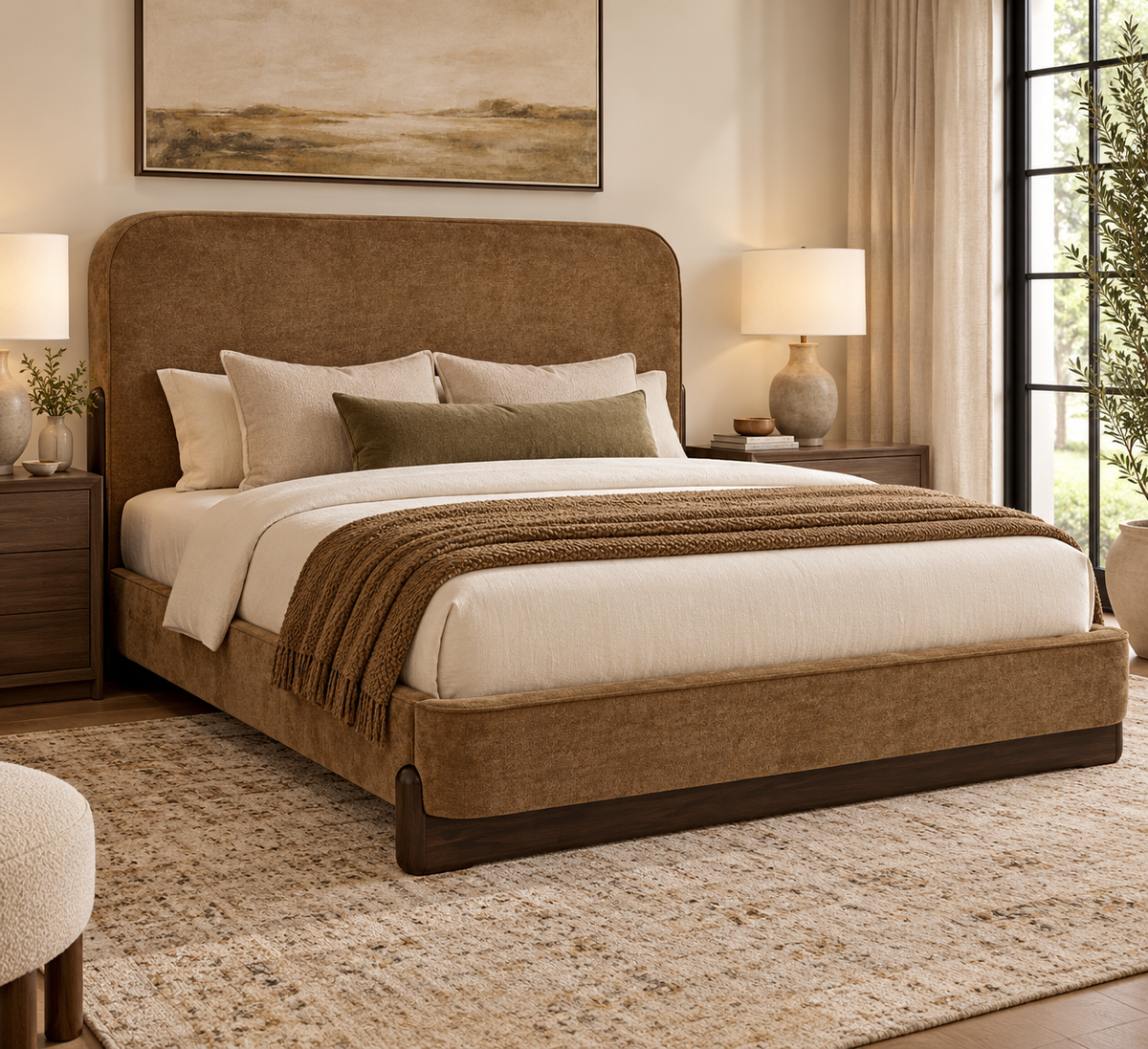 Curry Queen Bed