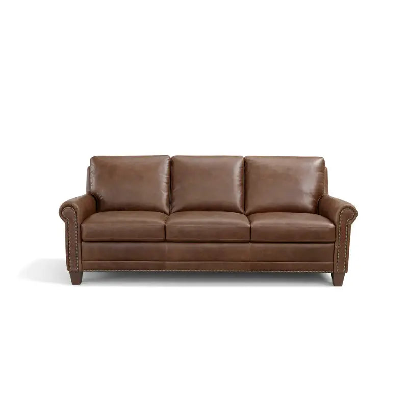 Savino Braxton Vintage Sofa  Brown Coffee
