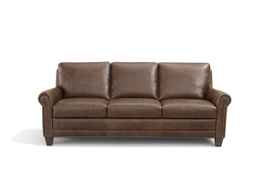 Savino Braxton Vintage Sofa  Brown Coffee