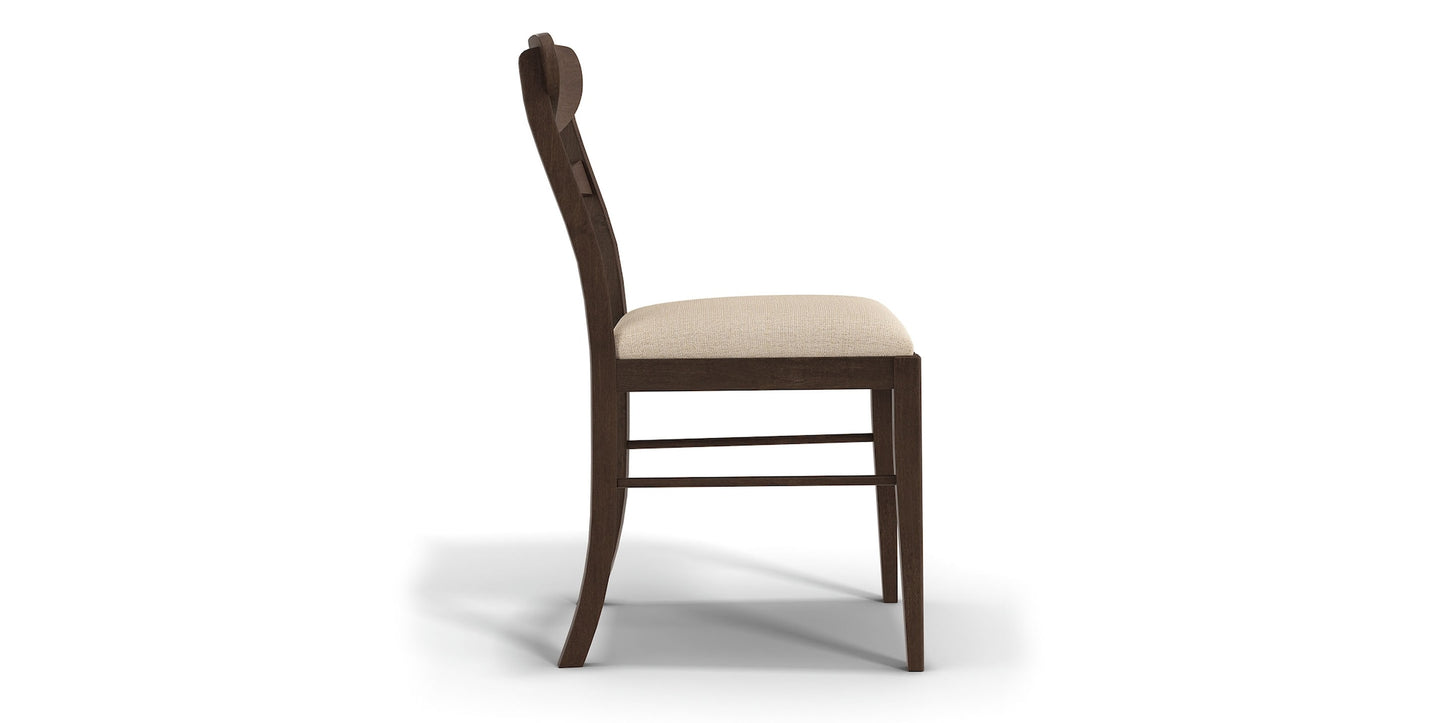 Bassett Origins Daniel Dining Chair with Upholstered Seat