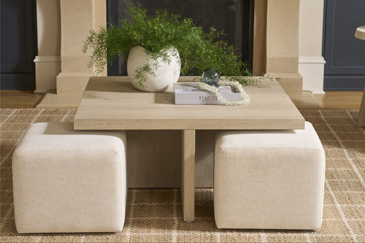 Universal Dock Side Coffee Table With Ottoman’s