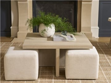 Universal Dock Side Coffee Table With Ottoman’s