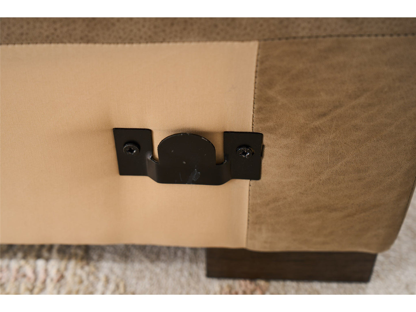 Universal Fletcher Leather Sectional