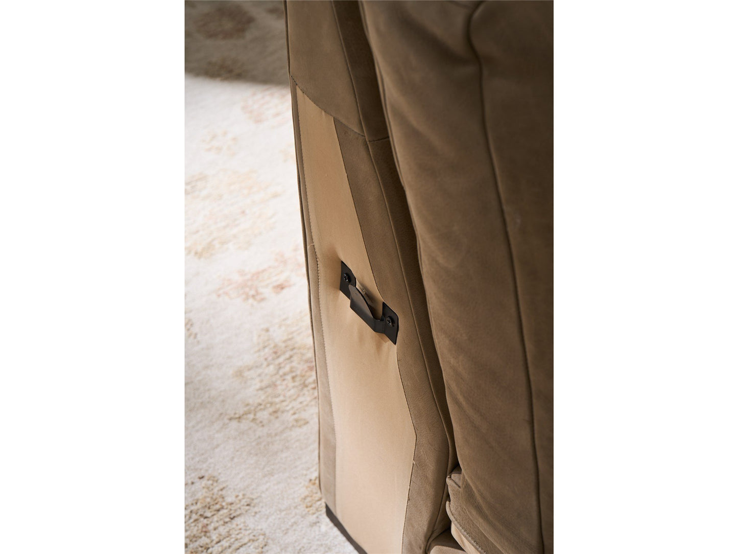 Universal Fletcher Leather Sectional