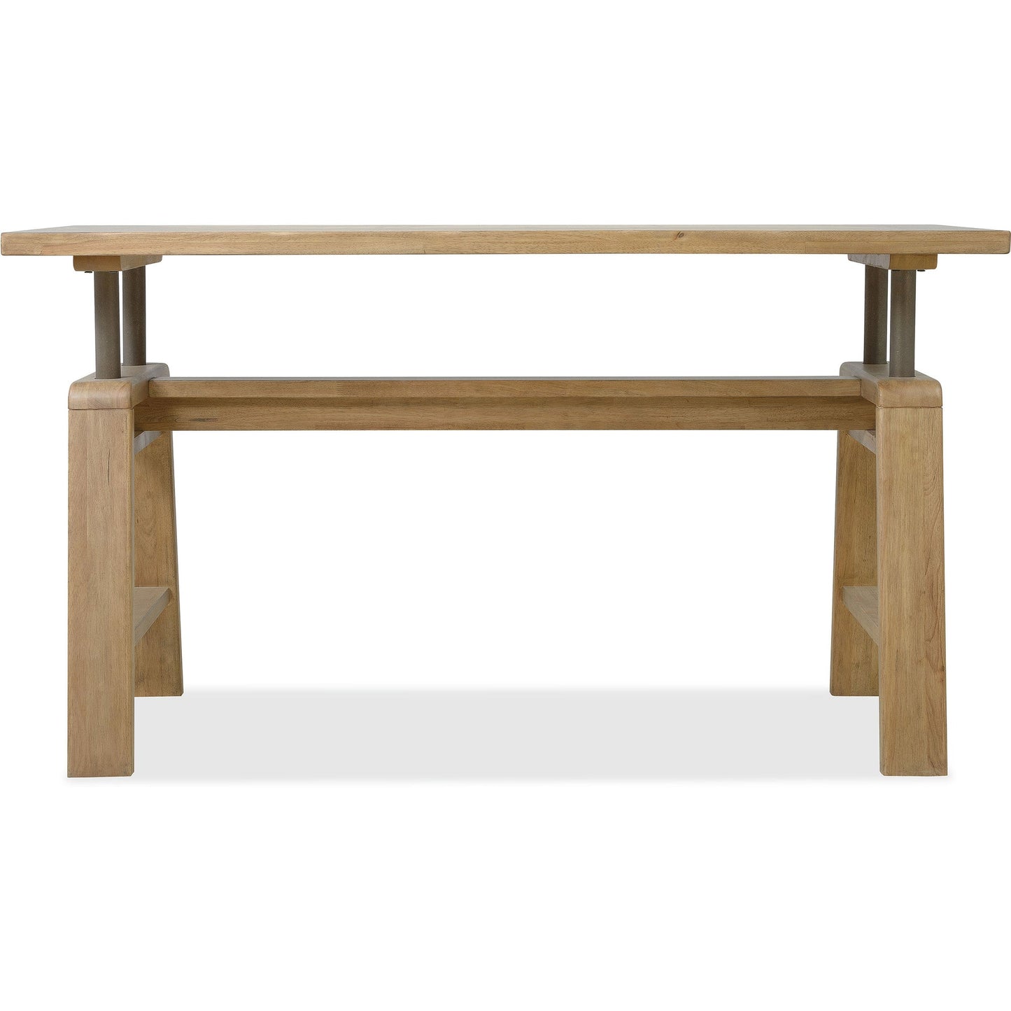 Hooker Kalamazoo Table Desk, Medium Wood