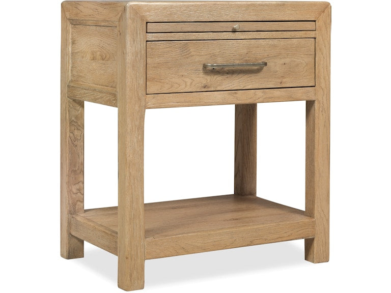 Hooker Furniture Bedroom Driftwood One-Drawer Nightstand