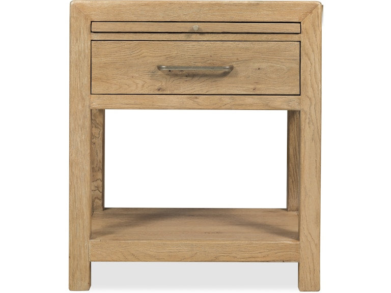 Hooker Furniture Bedroom Driftwood One-Drawer Nightstand
