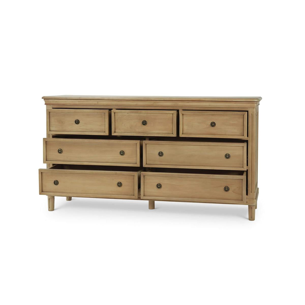 Hayward 7 Drawer Dresser Fruit Wood