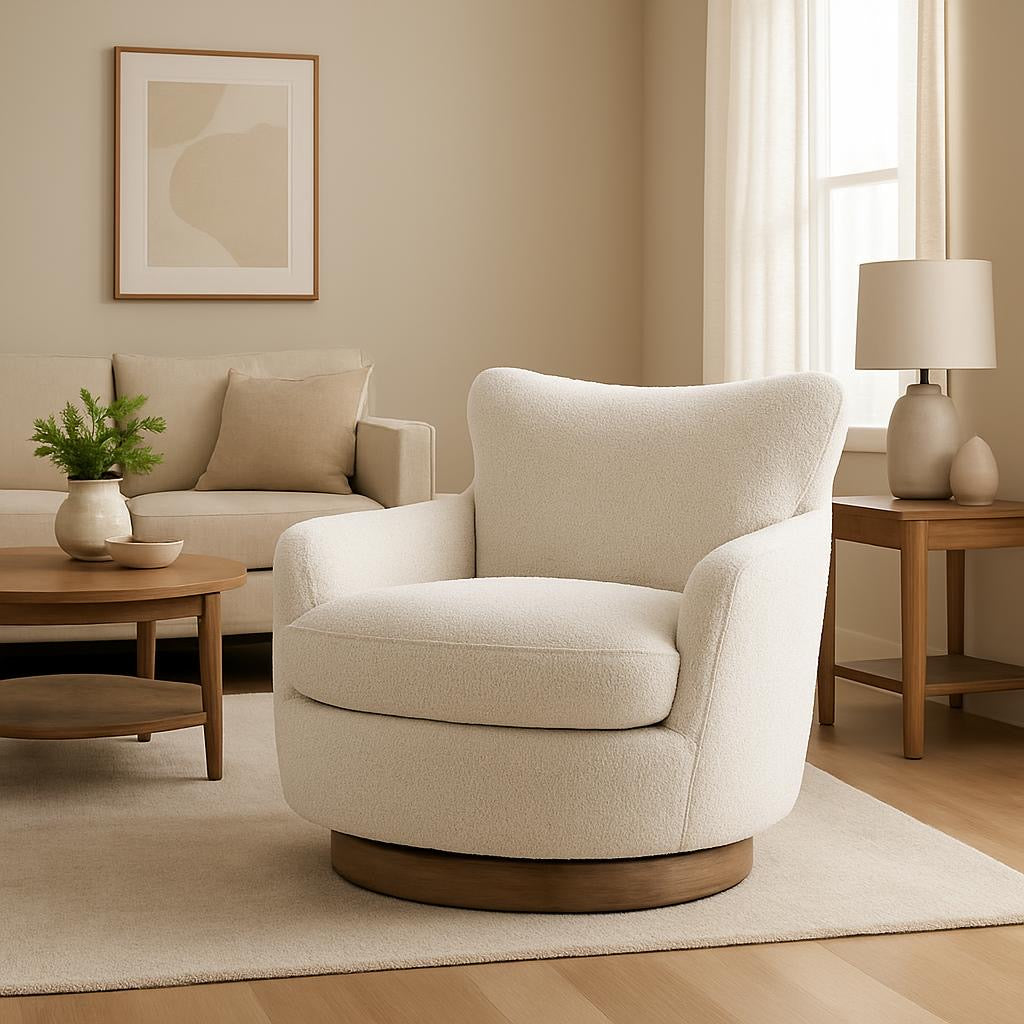 LUNA OCCASIONAL SWIVEL CHAIR