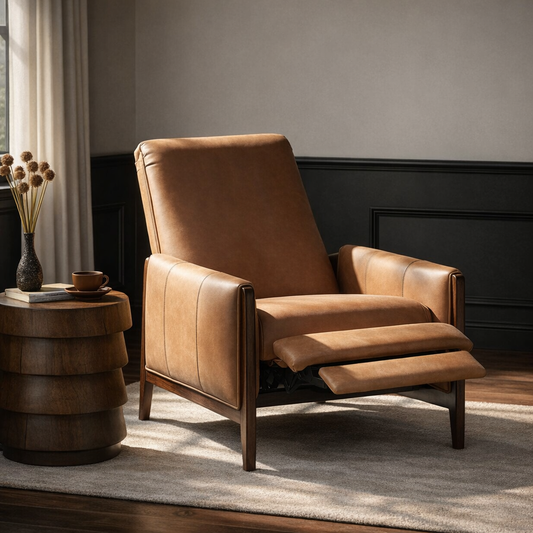 Four Hands Rudd Leather Recliner